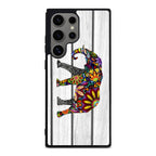 Colorful Elephant Flower Samsung Galaxy S24 Ultra Case