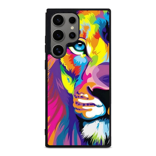 Colorful Lion Samsung Galaxy S24 Ultra Case