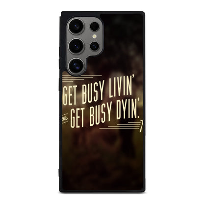 Get Living or Get Dying Samsung Galaxy S24 Ultra Case