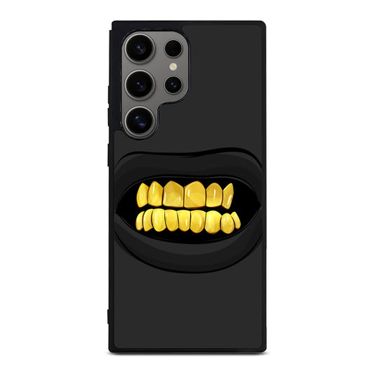 Gold Grillz Samsung Galaxy S24 Ultra Case