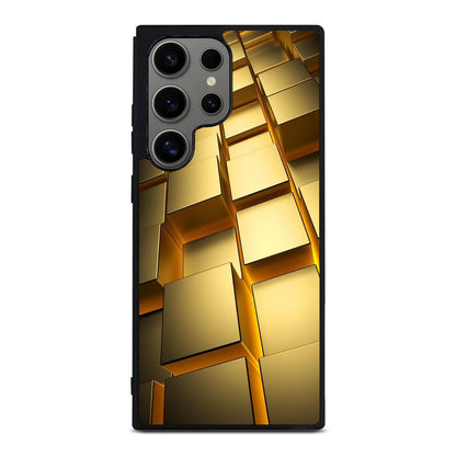 Golden Cubes Samsung Galaxy S24 Ultra Case