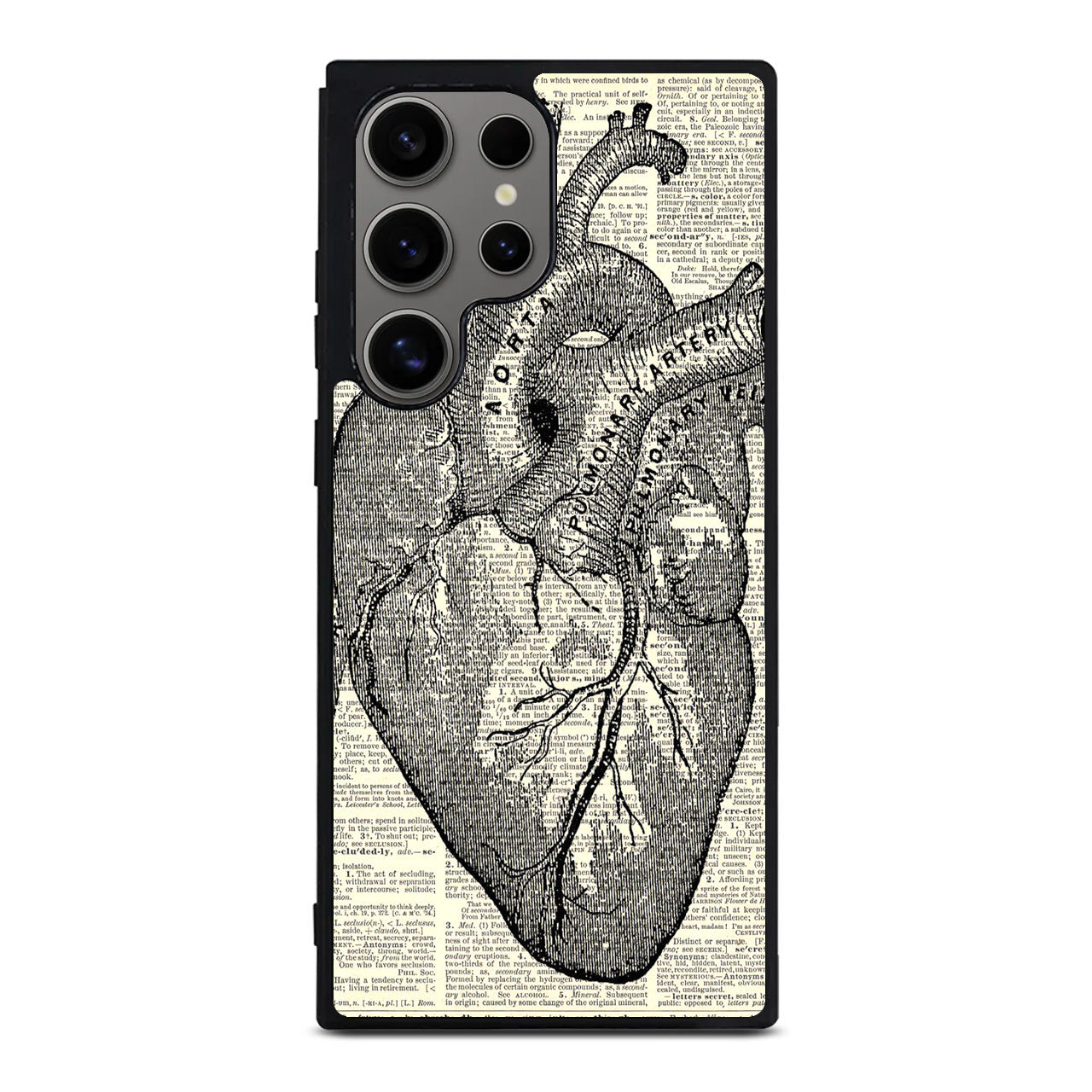 Heart Book Art Samsung Galaxy S24 Ultra Case