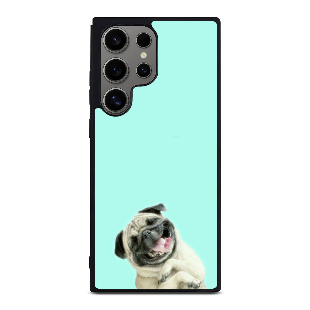 Laughing Pug Samsung Galaxy S24 Ultra Case