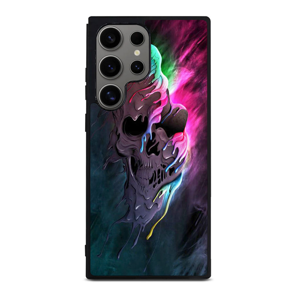 Melted Skull Samsung Galaxy S24 Ultra Case