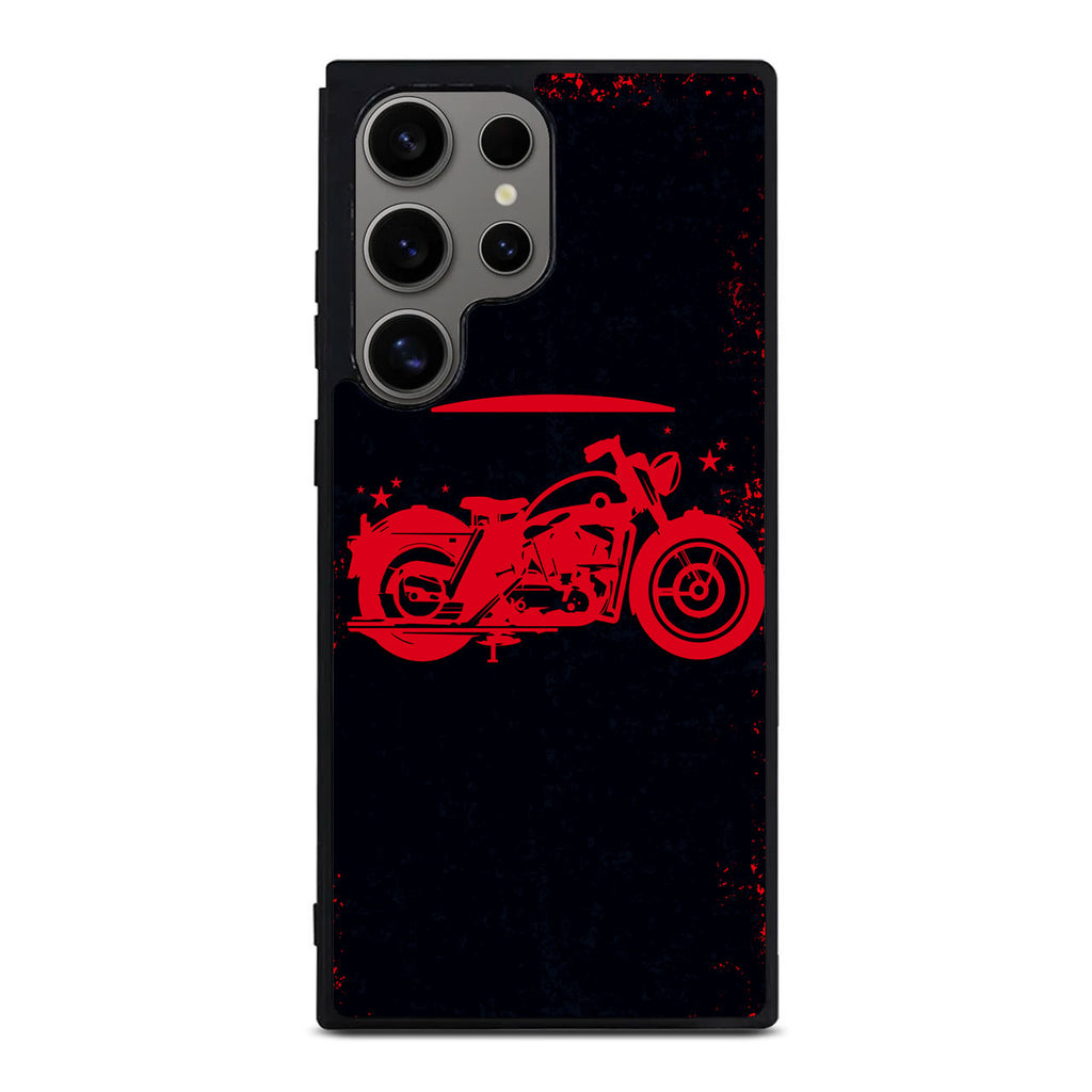 Motorcycle Red Art Samsung Galaxy S24 Ultra Case
