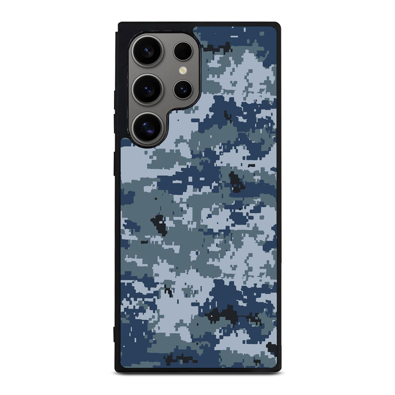 Navy Camo Samsung Galaxy S24 Ultra Case