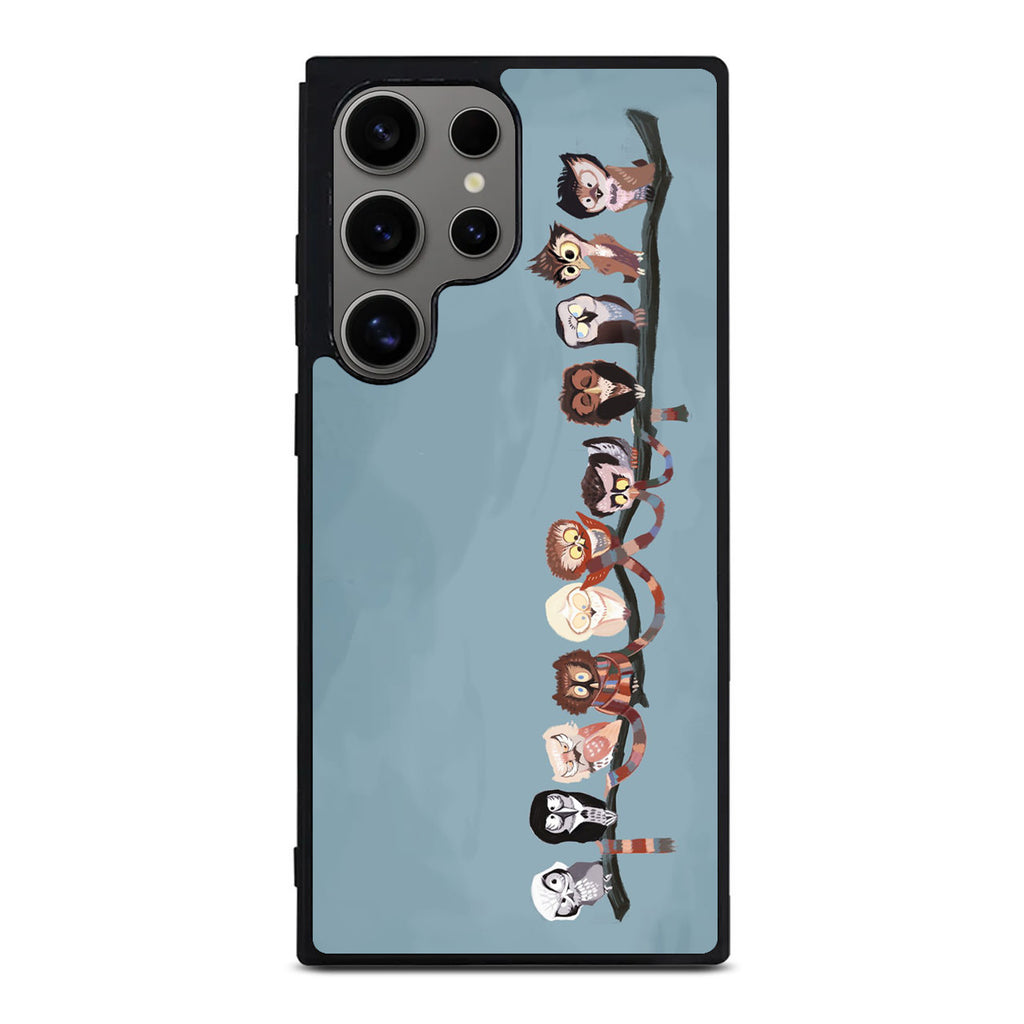Owls on The Branch Samsung Galaxy S24 Ultra Case