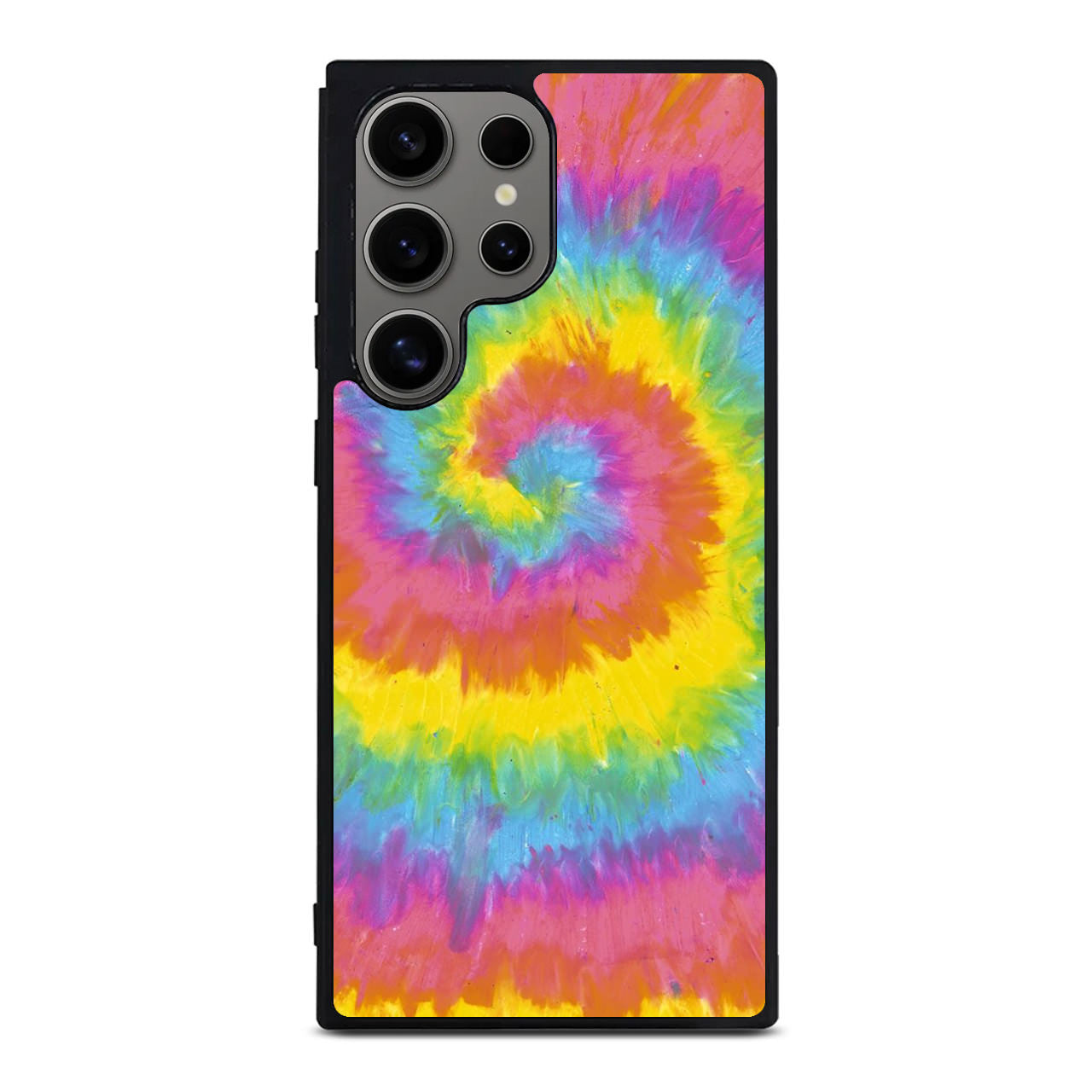 Pastel Rainbow Tie Dye Samsung Galaxy S24 Ultra Case