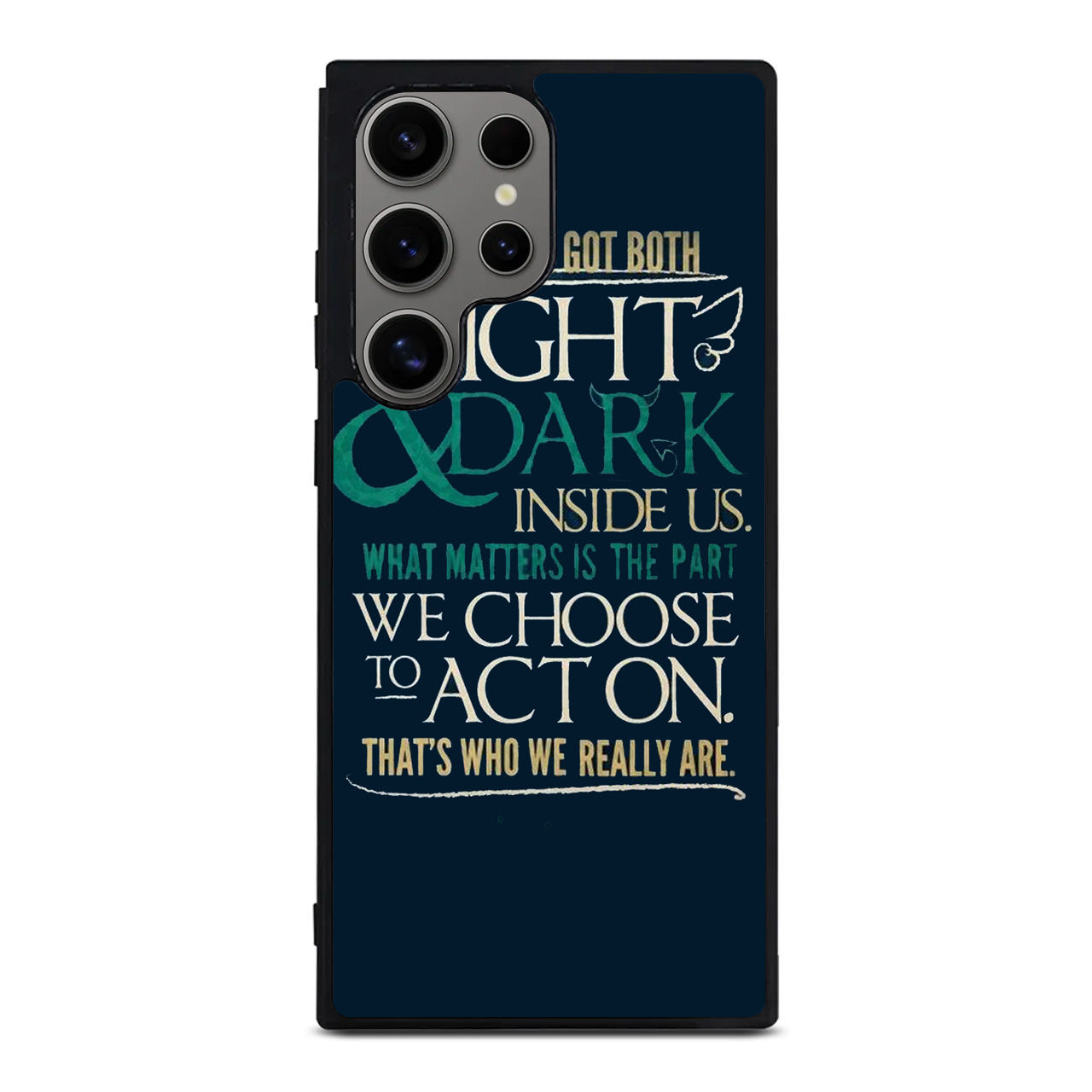 Sirius Black Quotes Samsung Galaxy S24 Ultra Case