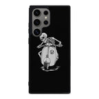 Skeleton Rides Scooter Samsung Galaxy S24 Ultra Case