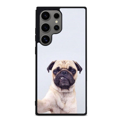 The Selfie Pug Samsung Galaxy S24 Ultra Case