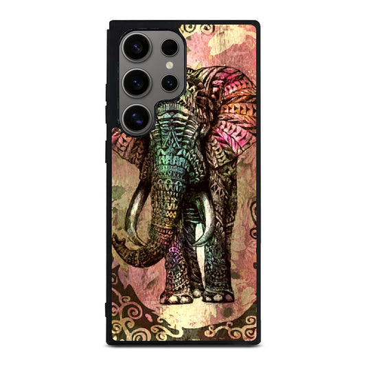 Tribal Elephant Samsung Galaxy S24 Ultra Case