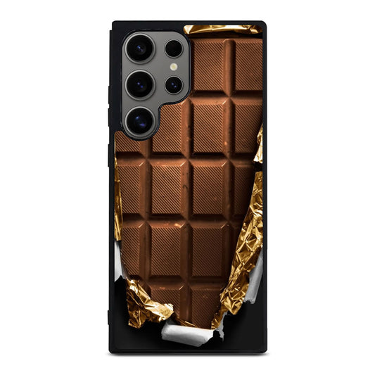 Unwrapped Chocolate Bar Samsung Galaxy S24 Ultra Case