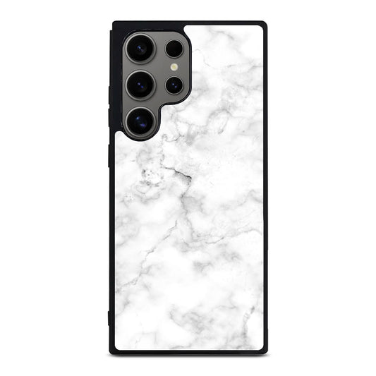 White Marble Samsung Galaxy S24 Ultra Case