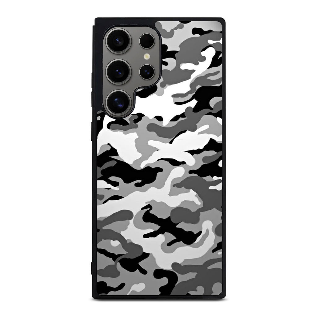 Winter Army Camo Samsung Galaxy S24 Ultra Case