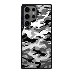 Winter Army Camo Samsung Galaxy S24 Ultra Case