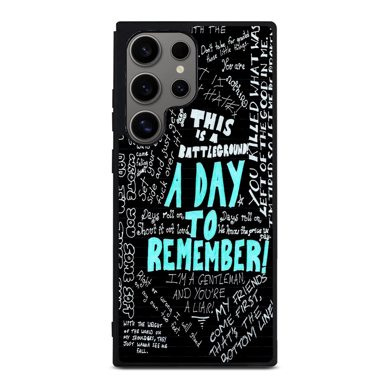 A Day To Remember Quote Samsung Galaxy S24 Ultra Case