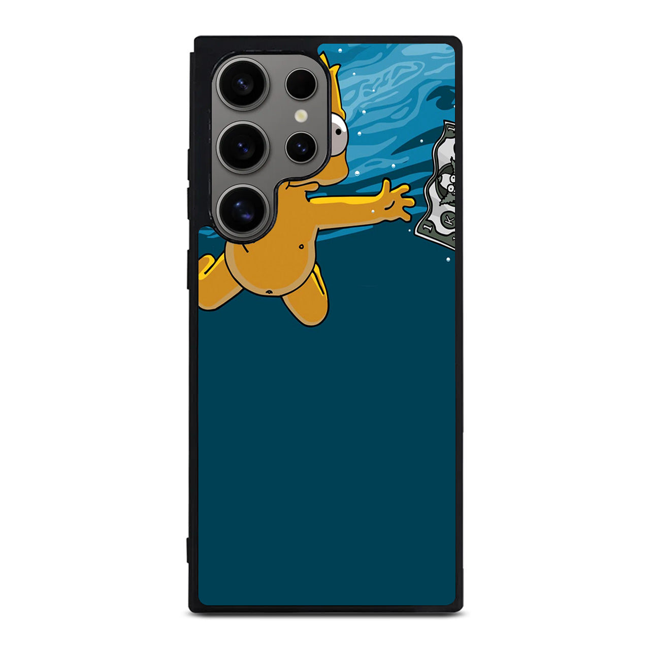 Bart Swimming For Money Samsung Galaxy S24 Ultra Case