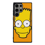 Bart Yellow Face Samsung Galaxy S24 Ultra Case
