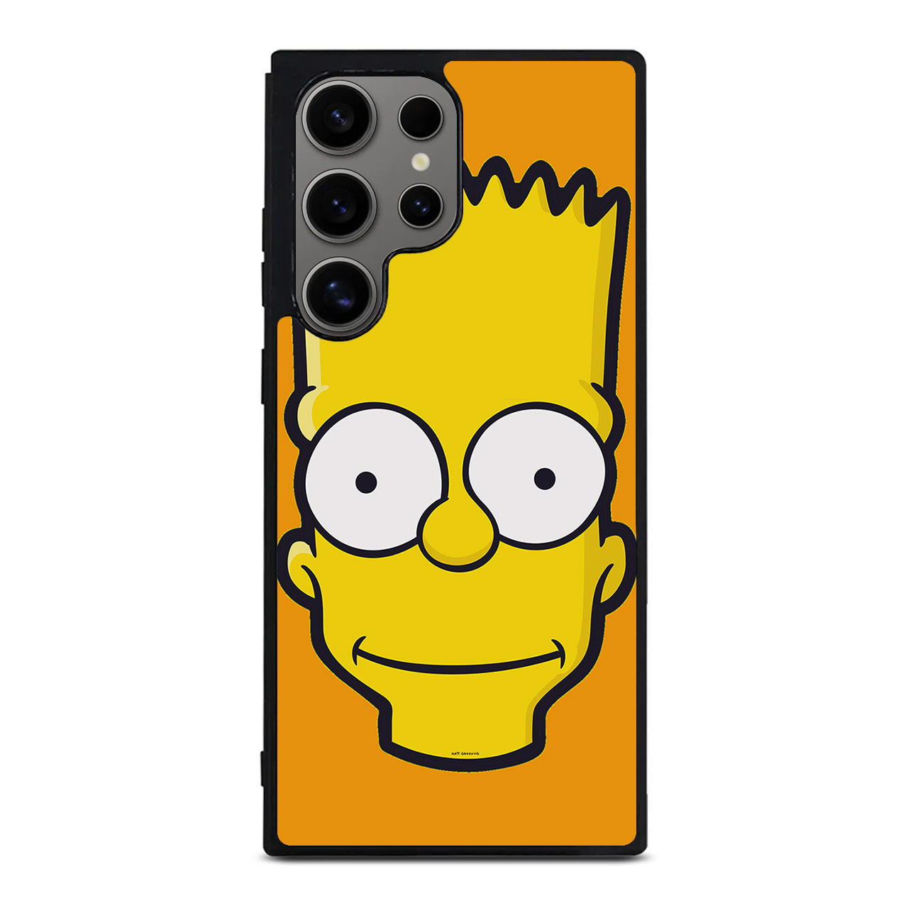 Bart Yellow Face Samsung Galaxy S24 Ultra Case