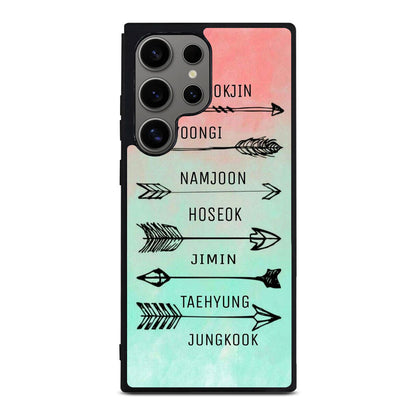 BTS Members Name Samsung Galaxy S24 Ultra Case