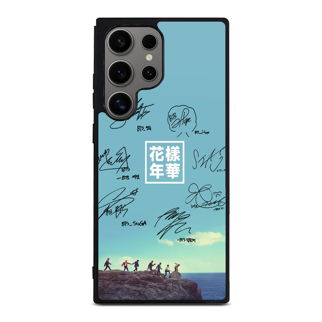 BTS Signature Samsung Galaxy S24 Ultra Case