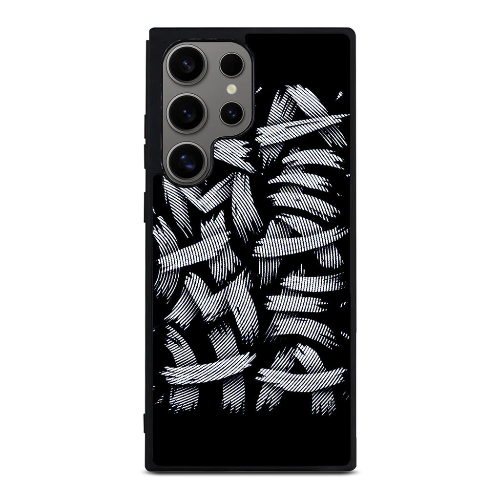 Dragon Ball Kamehameha Font Art Samsung Galaxy S24 Ultra Case
