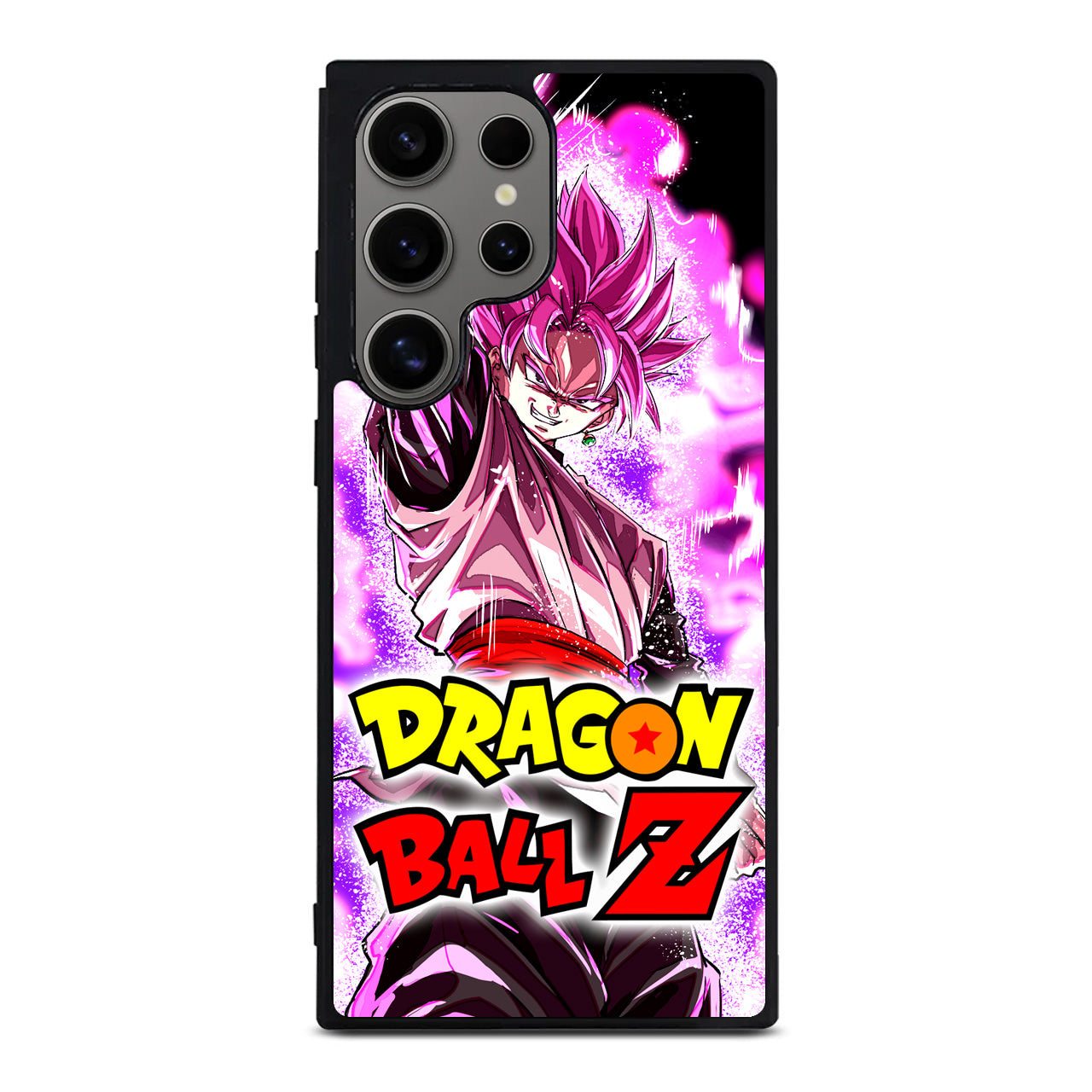 Dragon Ball Z Son Goku Black Rose Saiyan Samsung Galaxy S24 Ultra Case