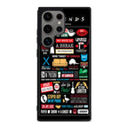Friends TV Show Quotes Poster Samsung Galaxy S24 Ultra Case