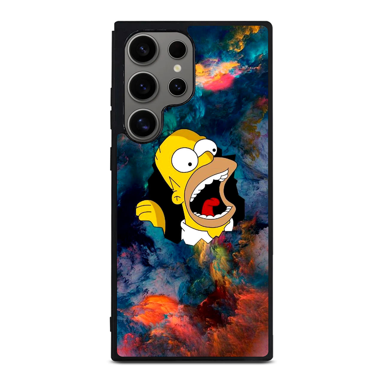 Homer Behind The Black Hole Samsung Galaxy S24 Ultra Case