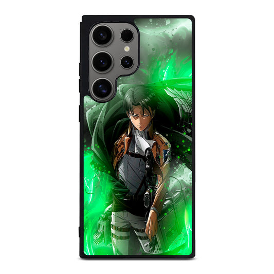 Levi Ackerman Attack On Titan Samsung Galaxy S24 Ultra Case