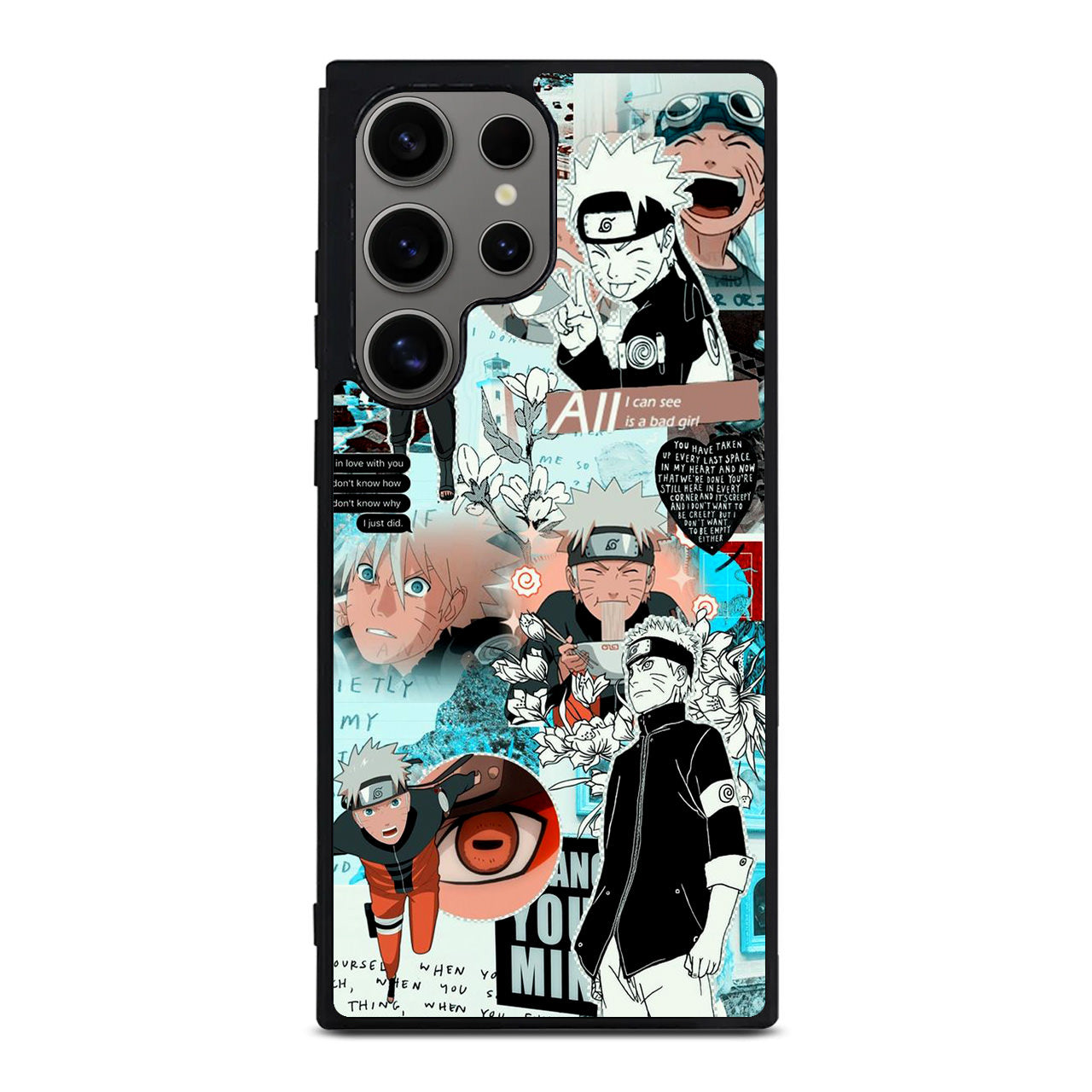 Naruto Collage Samsung Galaxy S24 Ultra Case