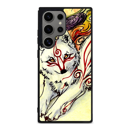 Okami Amaterasu Samsung Galaxy S24 Ultra Case