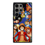One Piece Luffy Crew Samsung Galaxy S24 Ultra Case