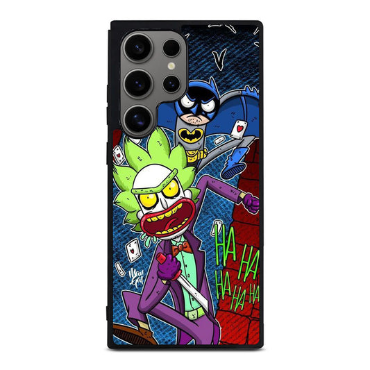 Rick And Morty Bat And Joker Clown Samsung Galaxy S24 Ultra Case