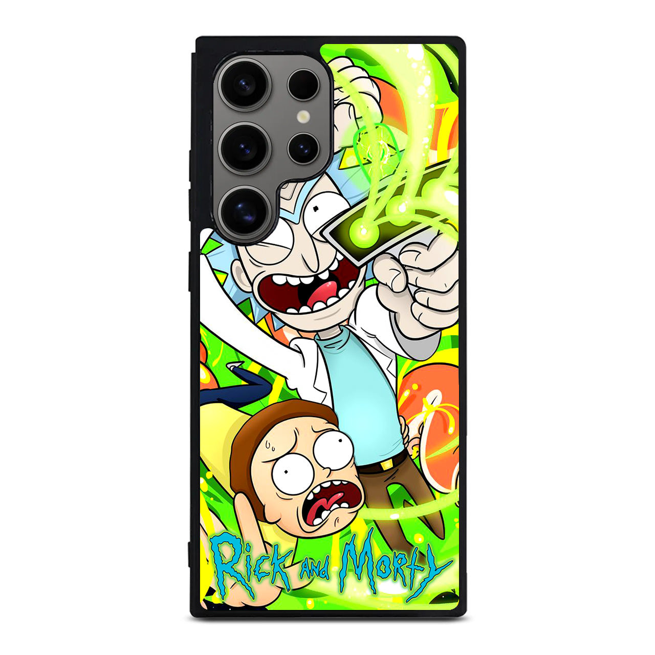 Rick And Morty Shoot Portal Gun Samsung Galaxy S24 Ultra Case