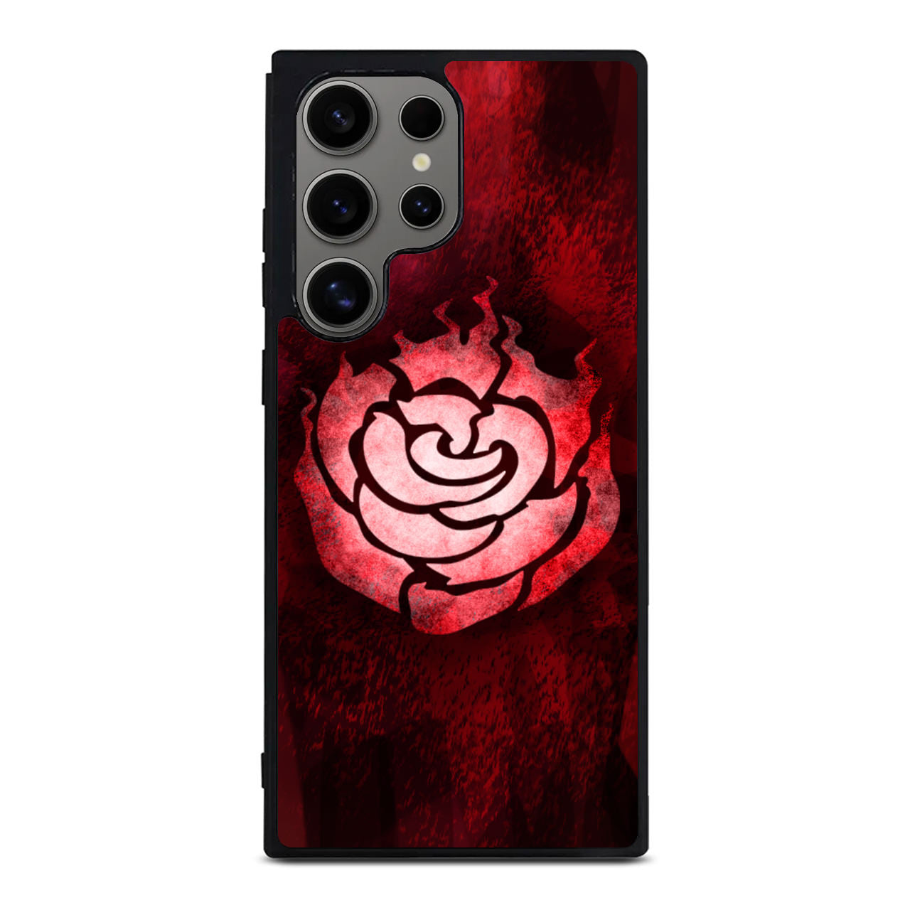 RWBY Ruby Rose Symbol Samsung Galaxy S24 Ultra Case