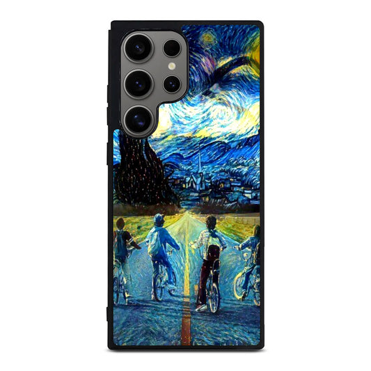 Stranger At Starry Night Samsung Galaxy S24 Ultra Case