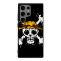 Straw Hat Pirate Logo Paint Samsung Galaxy S24 Ultra Case