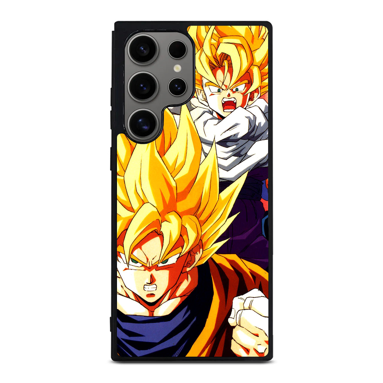 Super Saiyan Goku And Gohan Samsung Galaxy S24 Ultra Case