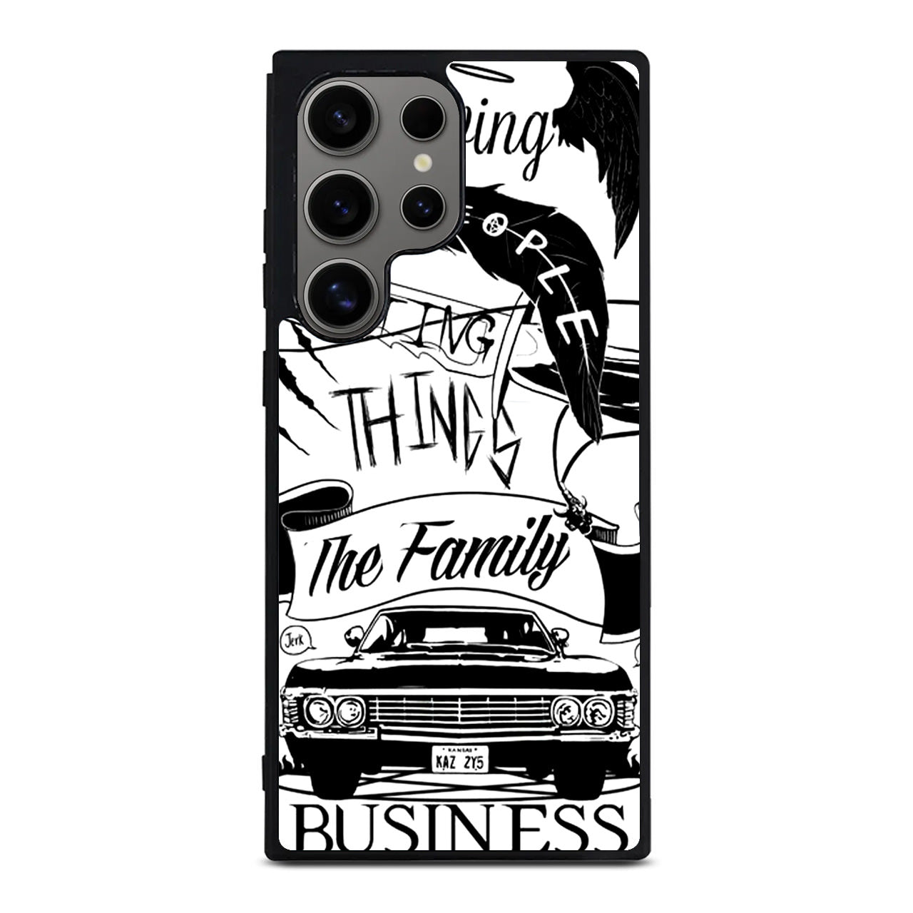 Supernatural Family Business Saving People Samsung Galaxy S24 Ultra Case