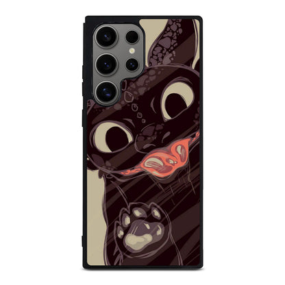 Toothless Dragon Art Samsung Galaxy S24 Ultra Case