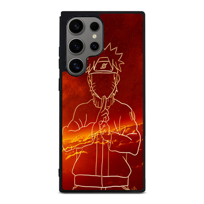 Uzumaki Naruto Outlline Samsung Galaxy S24 Ultra Case