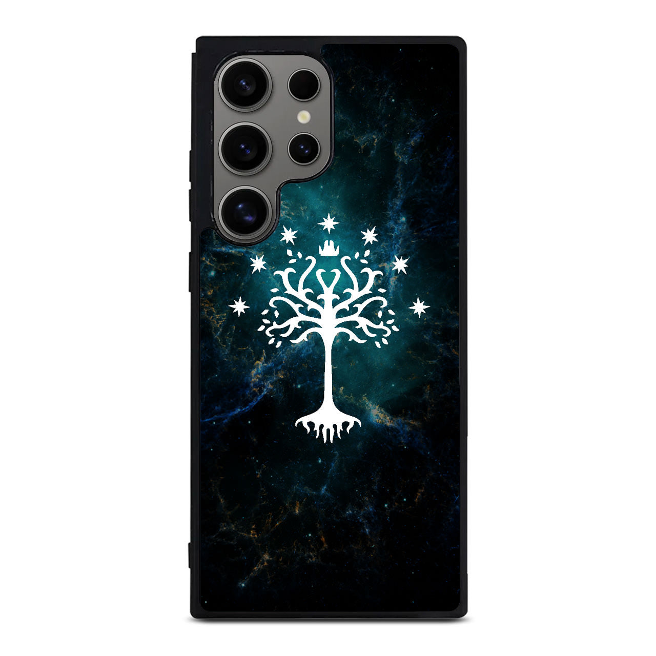 White Tree Of Gondor In Space Nebula Samsung Galaxy S24 Ultra Case