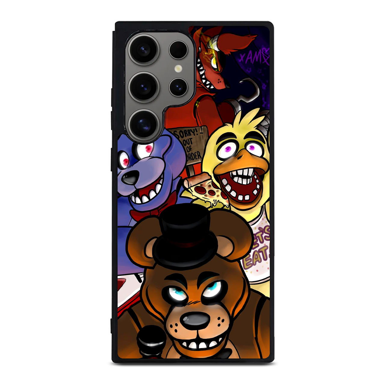 Five Nights at Freddy's Characters Samsung Galaxy S24 Ultra Case