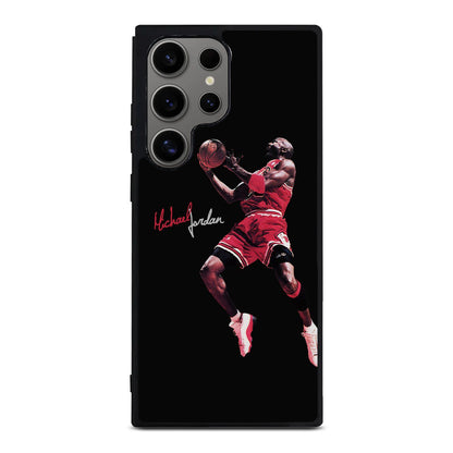 Michael Jordan Epic Jump Samsung Galaxy S24 Ultra Case