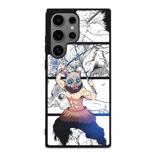 Inosuke Hashibira Manga Collage Samsung Galaxy S24 Ultra Case