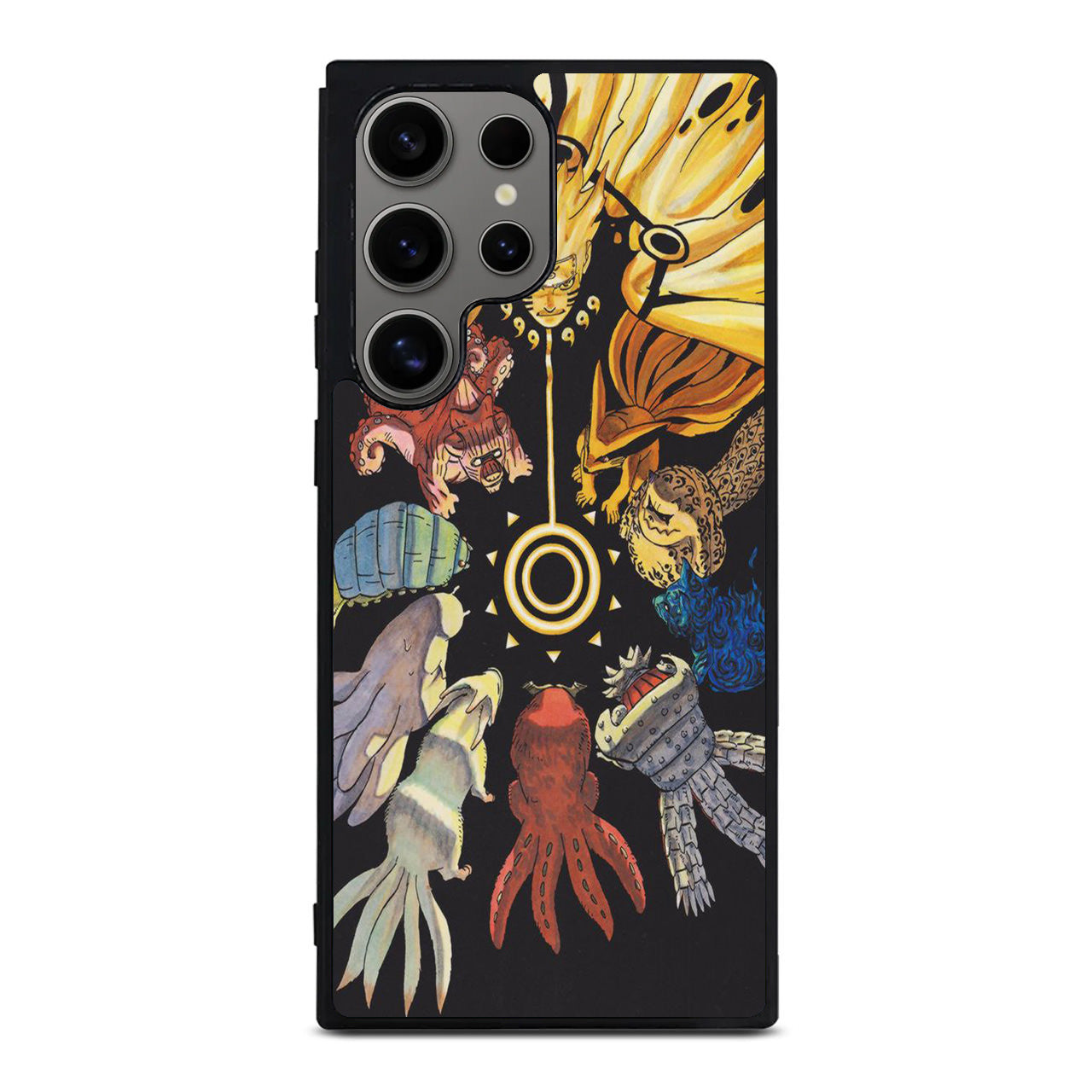 Naruto And The Tailed Beasts Samsung Galaxy S24 Ultra Case