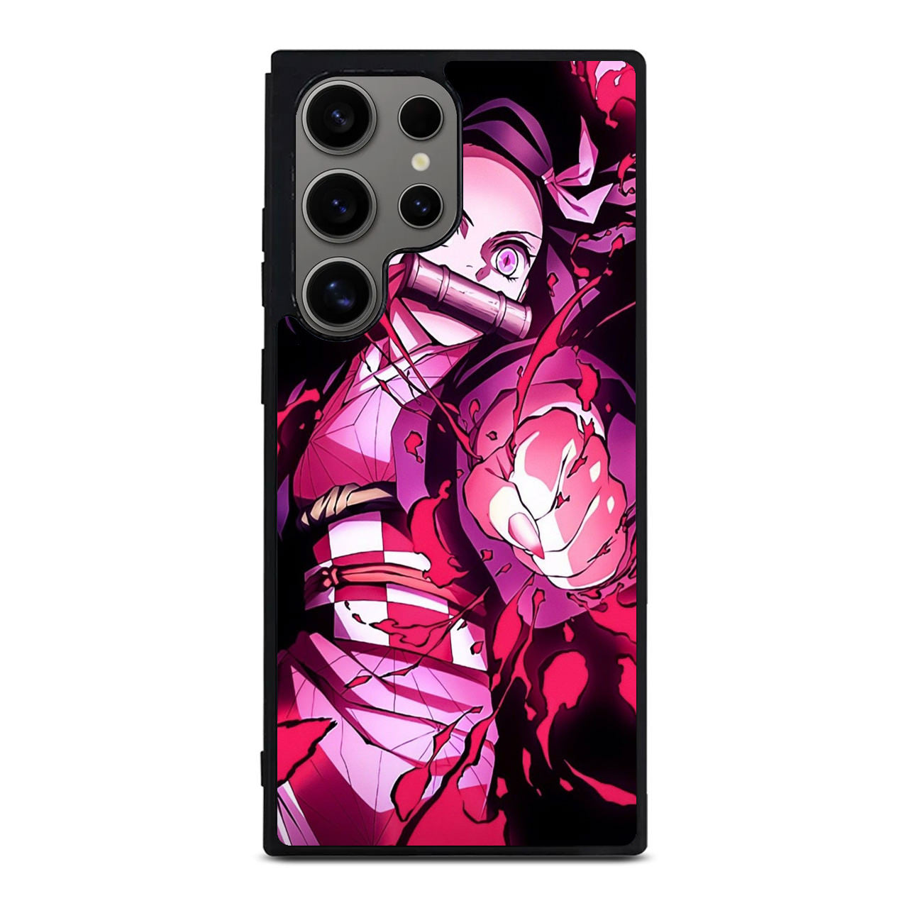 Nezuko Blood Demon Art Samsung Galaxy S24 Ultra Case