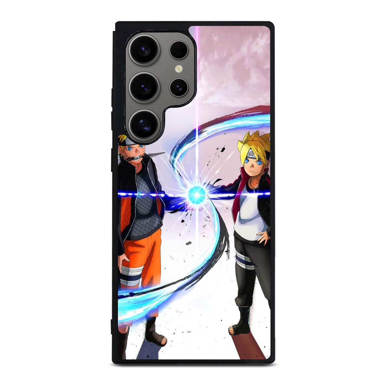 Rasengan Naruto Boruto Two Generation Samsung Galaxy S24 Ultra Case